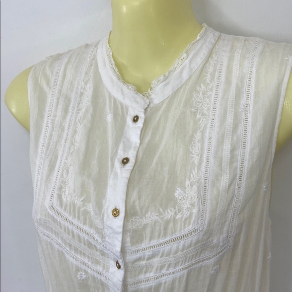 Ulla Johnson Dresses & Skirts - Ulla Johnson Dress “Anela” White Embroidered Cotton NWOT Sm /4